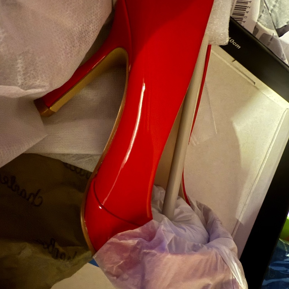 Elegant Red High Heels